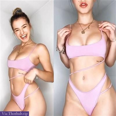 Lea elui deleted bikini try on video leaked