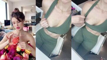 Amanda Cerny Topless Beach Onlyfans Set Leaked