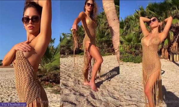 Teasing ufc video leaked nude palmer brittney Brittney Palmer