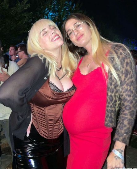 Billie Eilish nude tits big corset sexy hot not baggy new porn ScandalPlanet 2