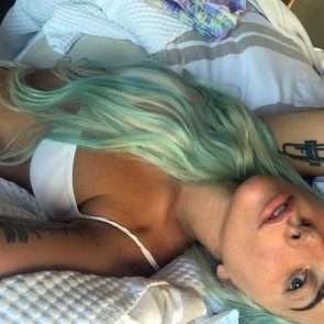 Lady Gaga naked porn hot sexy topless feet ScandalPlanet 3