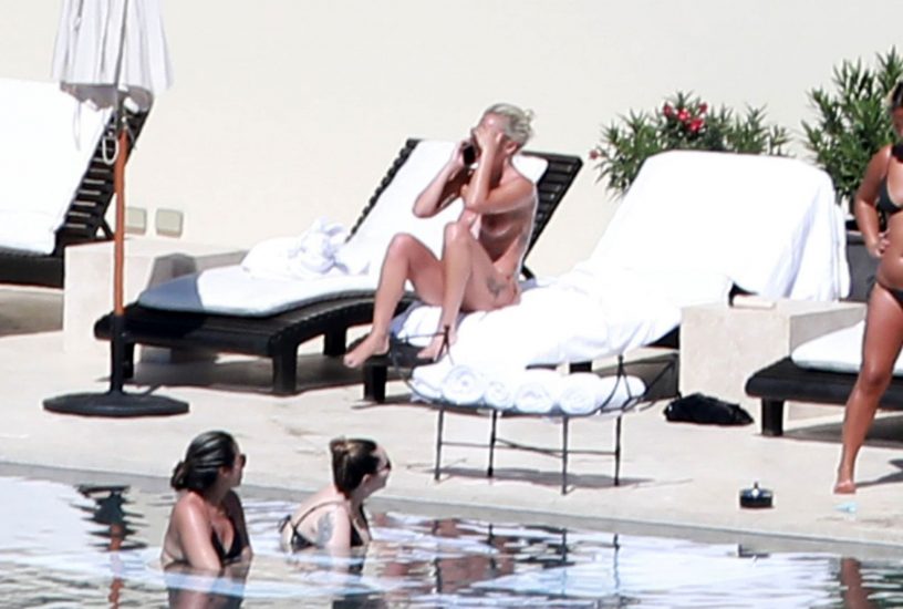 Lady Gaga topless nude leaked paprazzi sextape ScandalPlanet 9