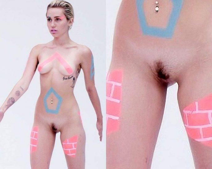 Miley Cyrus Nude Pussy Naked 13