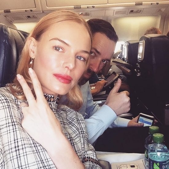 Kate Bosworth in plane