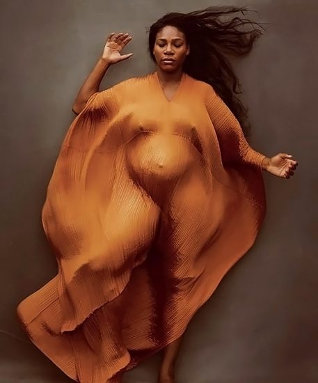 Serena Williams nude and pregnant