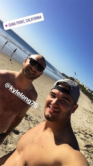 Kyle Long nude with friend