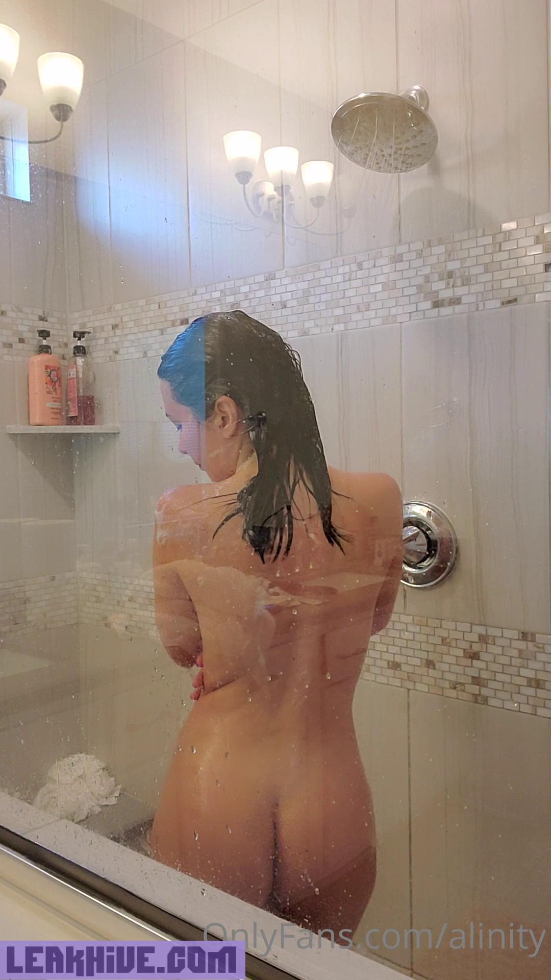 alinity full nude shower onlyfans video leaked XFJIBO