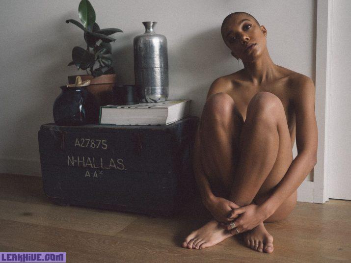 Sophie Khoza una divertida modelo negra desnuda 17