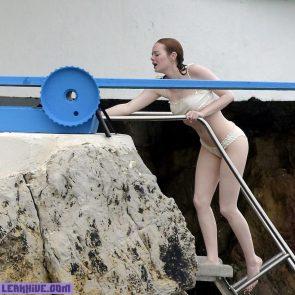 07 Emma Stone Ass Bikini