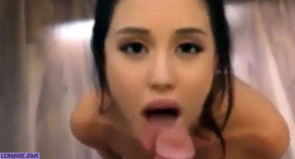 Ariana Grande nude and blowjob