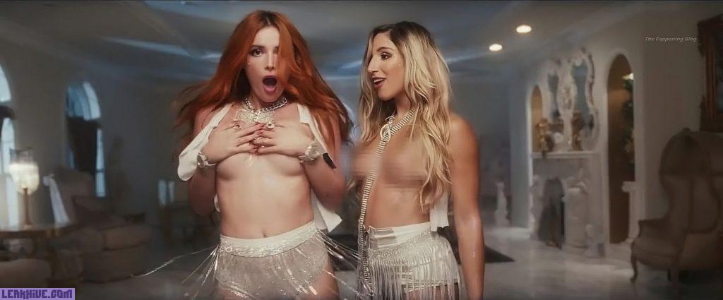 Bella Thorne Topless Tits Abella Danger Nude Lesbian 15