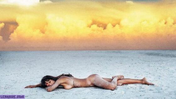 Erica Candice naked in the desert