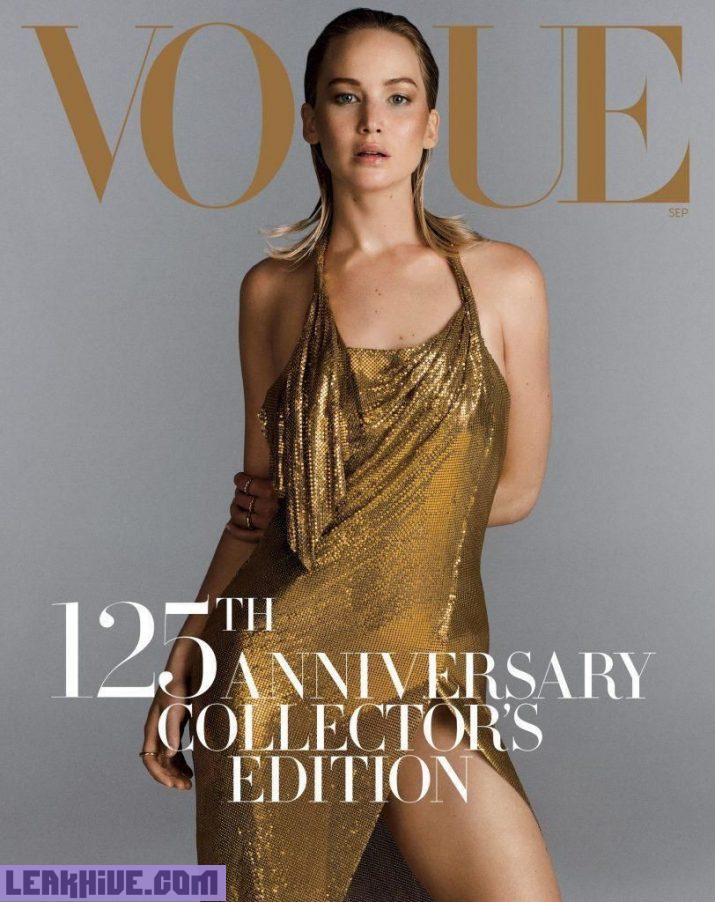 Jennifer Lawrence muy sexy en Vogue USA 4