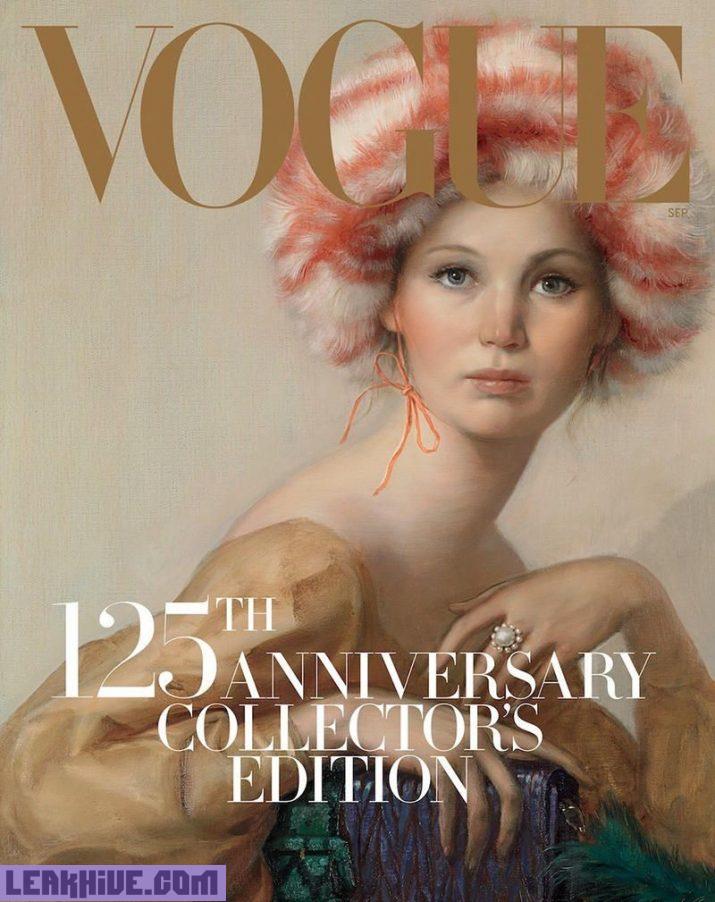 Jennifer Lawrence muy sexy en Vogue USA 5