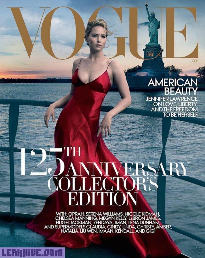 Jennifer Lawrence muy sexy en Vogue USA 7