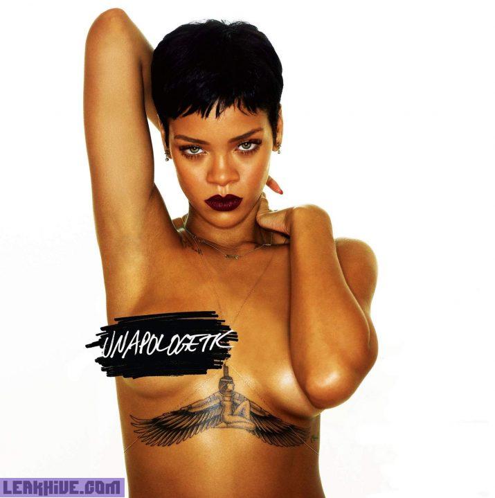 Rihanna topless sexy para Unapologetic 13